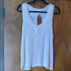 POL light pink tank top